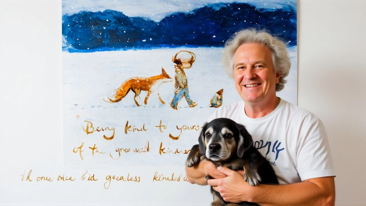 Charlie Mackesy’s ‘Look How Far We’ve Come’ Exhibition at Sotheby’s